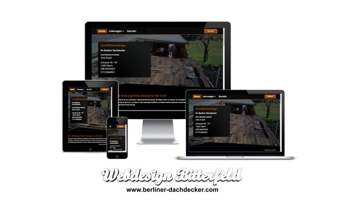 Webdesign Dachdecker