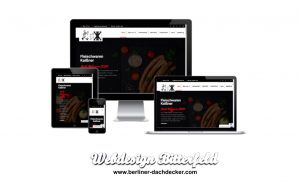 Webdesign für Fleicherei