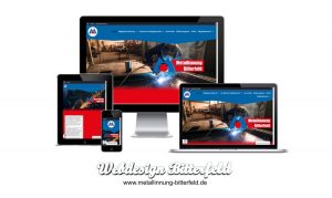 Metall Firmenhomepage / Webseite für Metallbauunternehmen