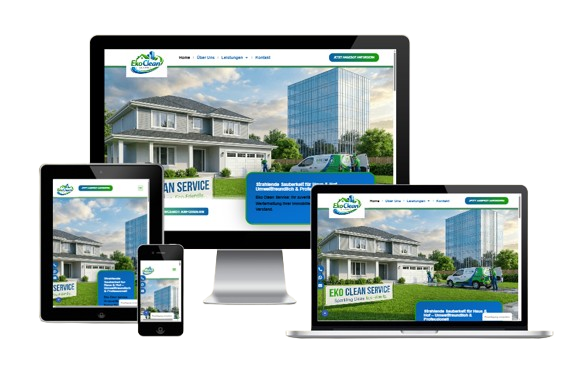 Reinigungsdienstleister Website